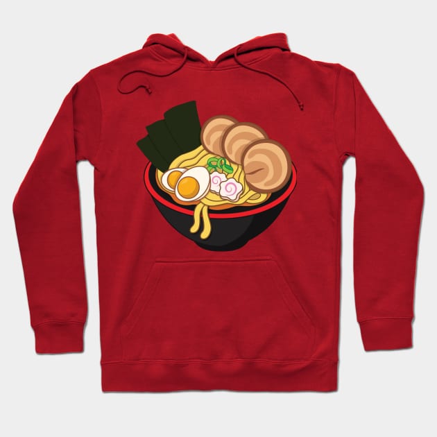 Savory Delight: Ramen Bowl Hoodie by Pieartscreation